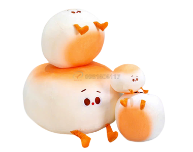 Gối Bánh Bao Vải Velboa